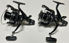Shimano Baitrunner X-Aero 8000 RA Reels + Boxes + Spare Spools X2