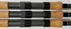 Harrison Torrix 12ft 3.25lb Cork Handle Custom Built Carp Rods X3