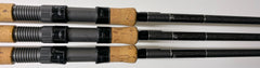 Harrison Torrix 12ft 3.25lb Cork Handle Custom Built Carp Rods X3