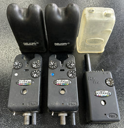 Delkim TXi Plus Bite Alarms White Blue + RX Pro Plus Receiver