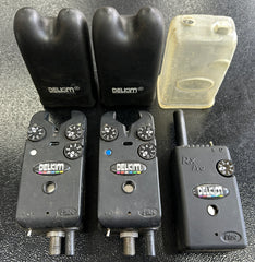 Delkim TXi Plus Bite Alarms White Blue + RX Pro Plus Receiver