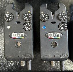 Delkim TXi Plus Bite Alarms White Blue + RX Pro Plus Receiver
