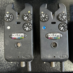 Delkim TXi Plus Bite Alarms White Blue + RX Pro Plus Receiver
