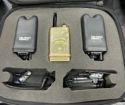 Delkim TXi Plus Bite Alarms + Nitelites X2 + RX Pro Plus Receiver