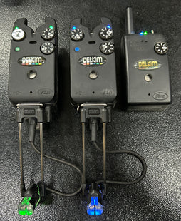 Delkim TXi Plus Bite Alarms + Nitelites X2 + RX Pro Plus Receiver