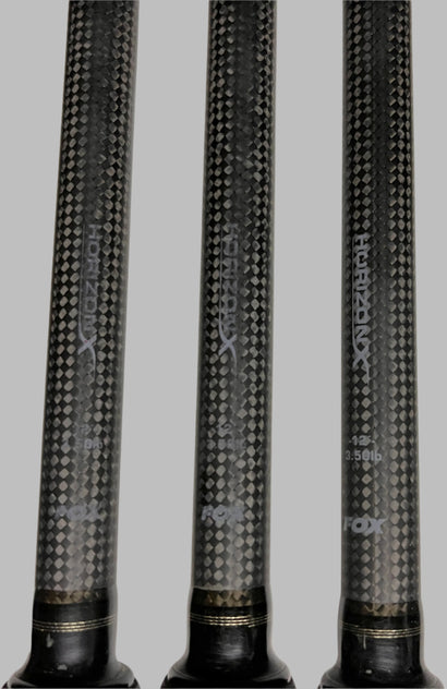 Fox Horizon X 12ft 3.50lb Carp Rods X3