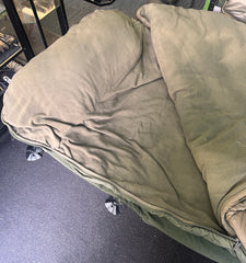 Nash Indulgence 4 Leg Bedchair + Frostbite+ Subzero Sleeping Bag