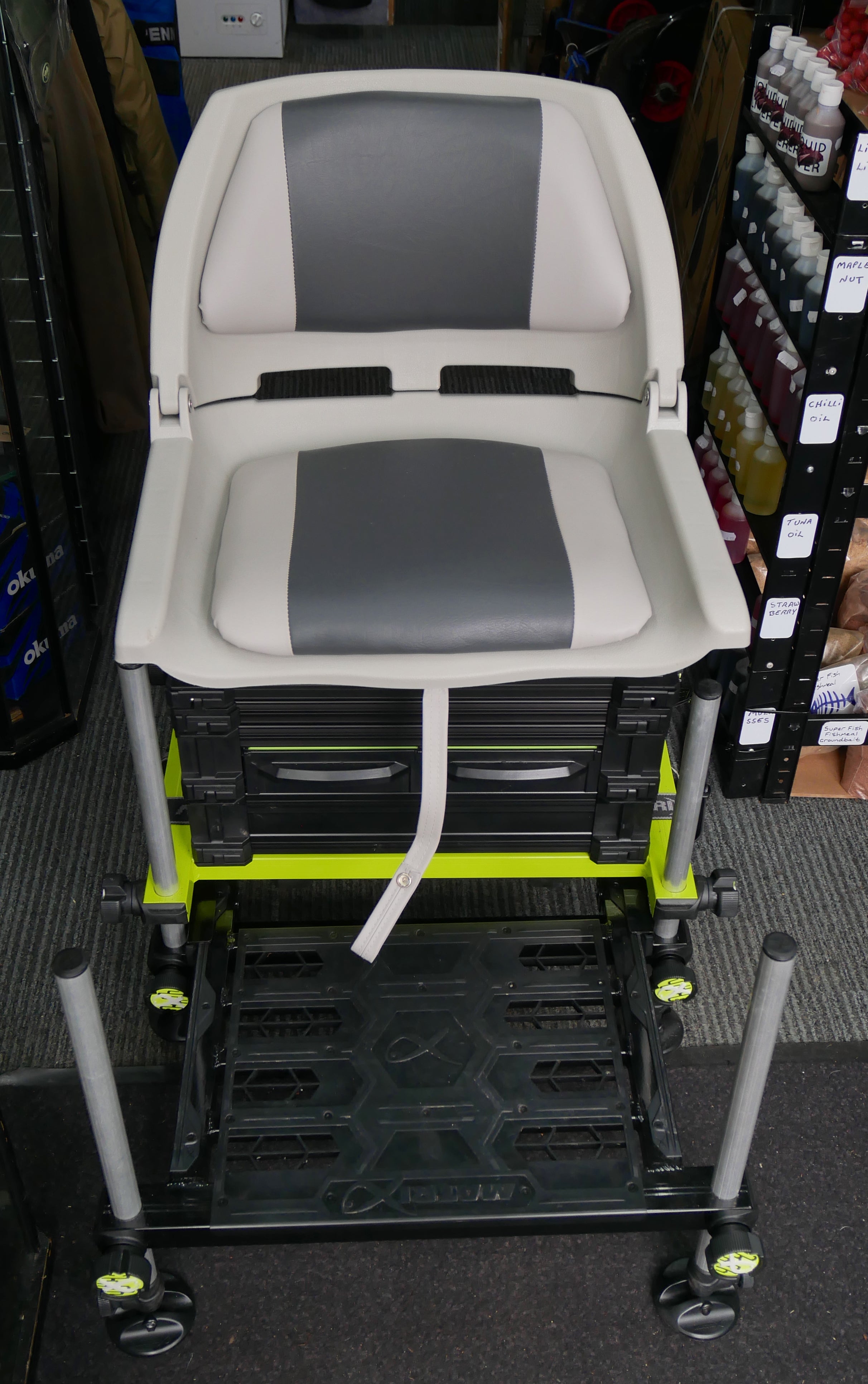 Matrix P25 System Seatbox MKII + Swivel Seat + Extras – Fish For