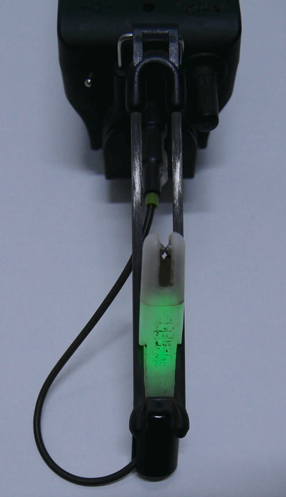 Delkim TXi Plus Bite Alarm Green + Snag Ears + D-Lok + Slimlite