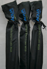 Aqua Products Atom 10ft 3.25lb Duplon Carp Rods X3 + Cotswold Rod Bag