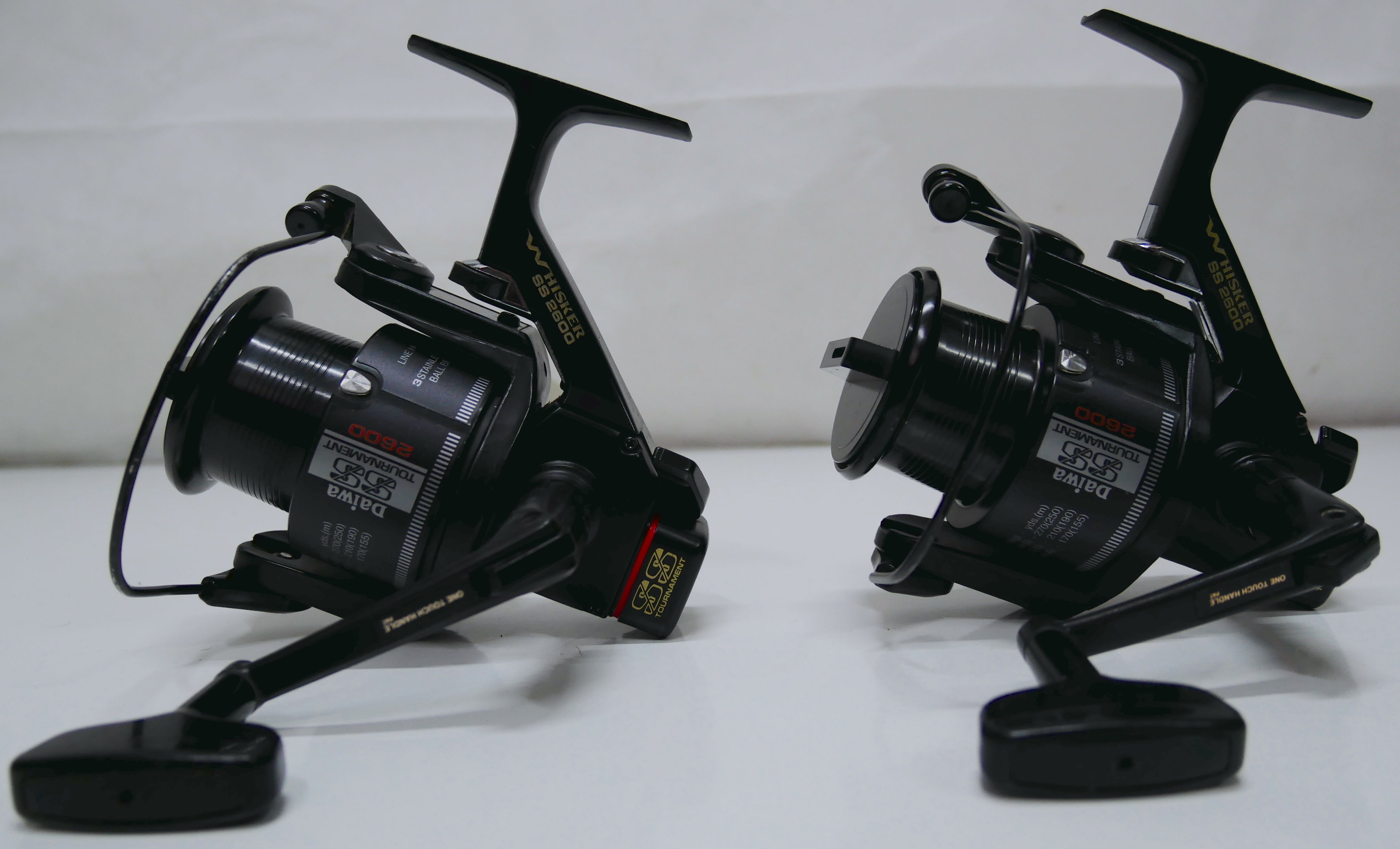 daiwa 2600 reel Daiwa Tournament Whisker SS 2600 Reels X2 + Weston Spools + Stickers + – Fish For Tackle
