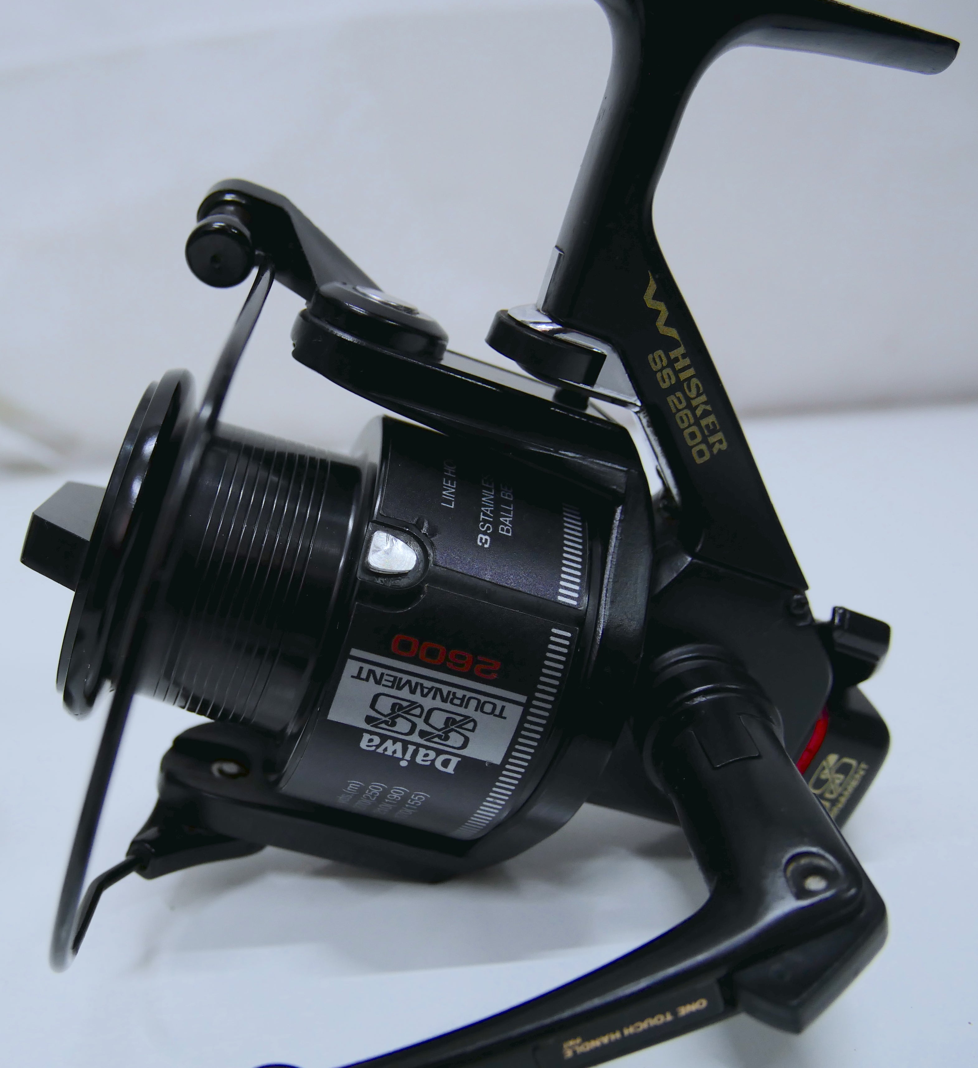 daiwa 2600 ss reel line capacity Daiwa Tournament Whisker SS 2600 Reels X2 + Weston Spools + Stickers + – Fish For Tackle