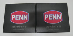 Penn Affinity II 7000 Custom Carbon Reels X2