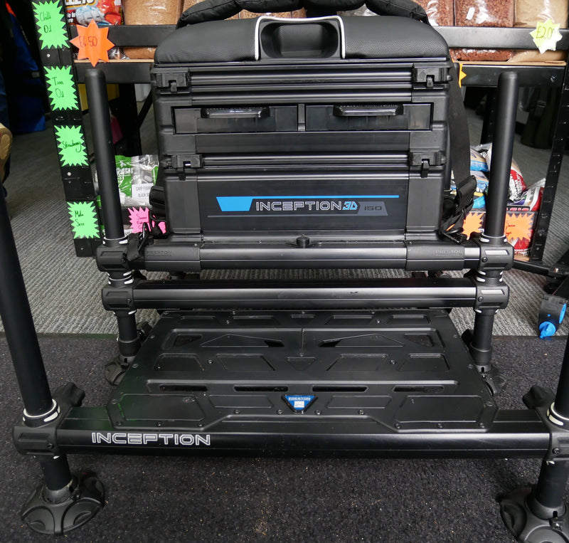 Preston Inception Second Hand Preston Innovations Fishing Tackle Inception  Station Blue Edition UK Match Fishing Tackle