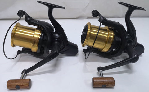 daiwa emblem 45 scw qd gold spool reel Daiwa Emblem 45 SCW QD OT Reels + Spare Spools X2 – Fish For Tackle
