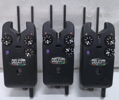 Delkim TXi Plus Bite Alarms + Snag Ears + D-Lok's X3 + RX Pro Plus Receiver