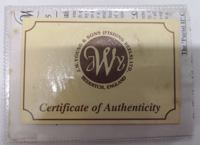 JW Young Purist II 2051 CL Centrepin Reel