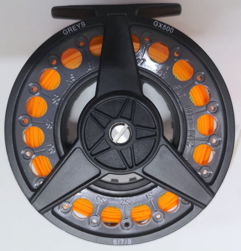 Greys GX500 678 Fly Reel and 2 Spare Spools BB – The First Cast