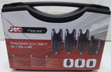 JRC Radar CX Bite Alarm Set 3+1 Blue