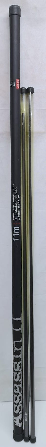 assassin fishing pole Leeda Assassin II 11m Pole + 2 Top Kits – Fish For Tackle