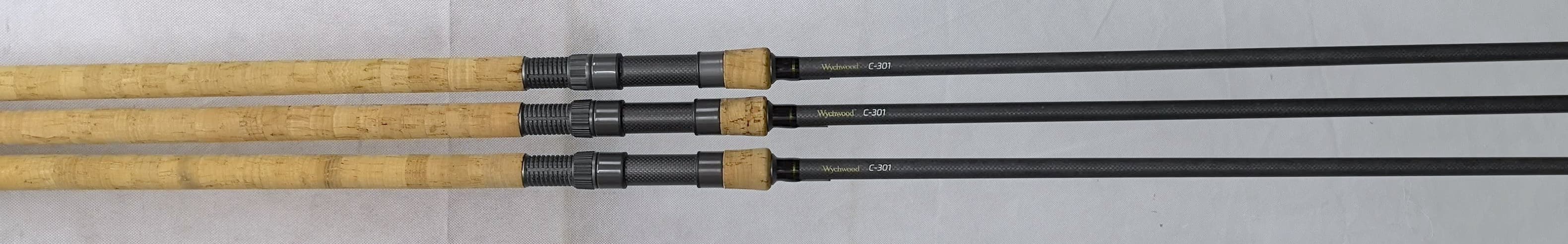 Wychwood C301 12ft 3.00lb Cork Carp Rods X3 *Ex-Display* – Fish For Tackle