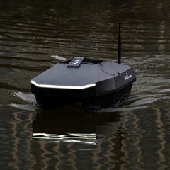 Rippton CatchX Black Samurai Bait Boat + Carry Bag