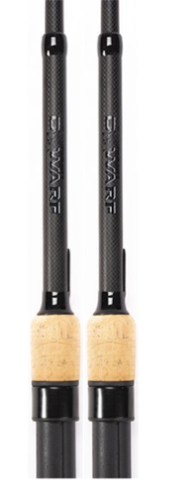 Nash Dwarf Cork 6ft 3lb Rods X2 T1472 + Double Rod Skin