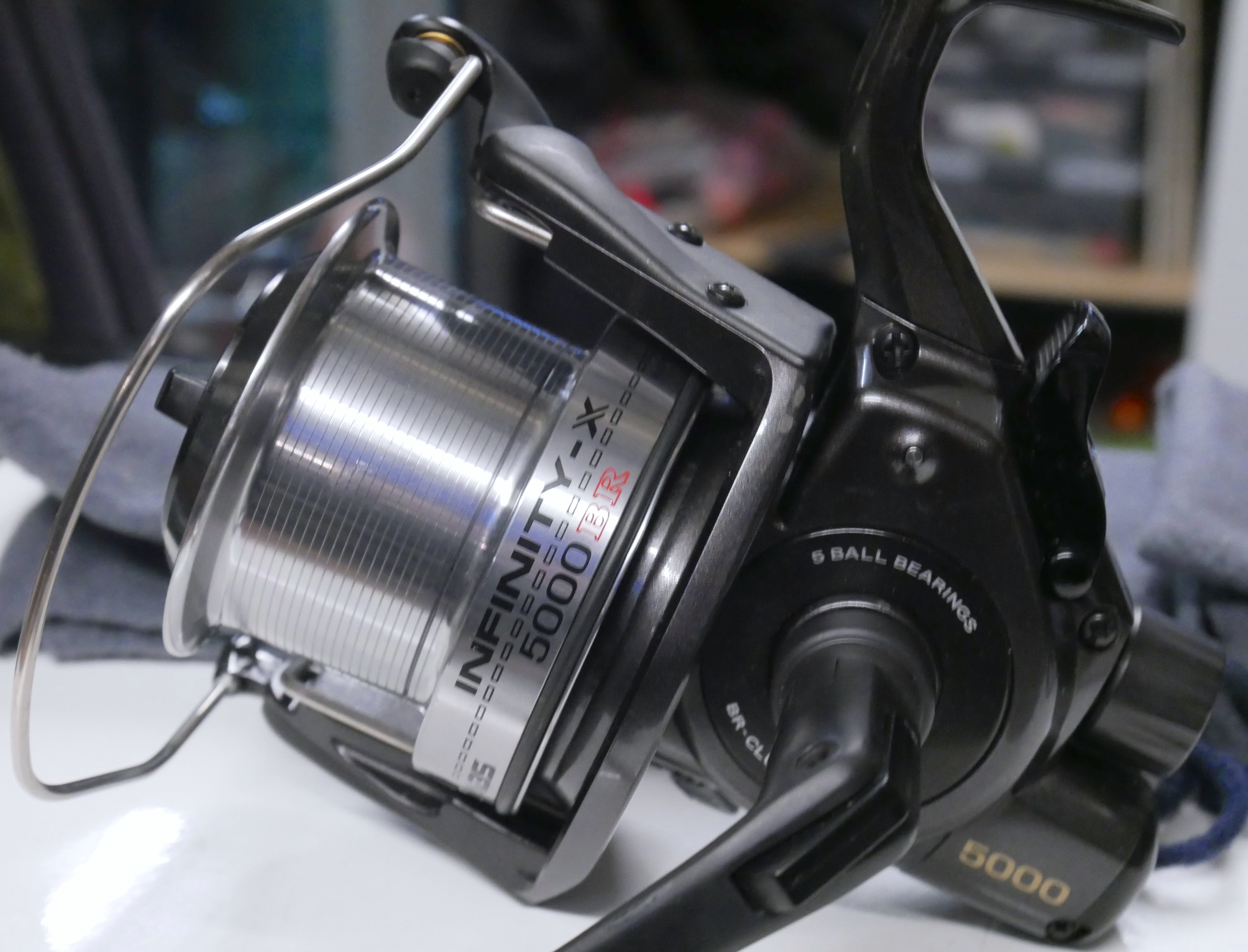 Daiwa-ukインフィニティX5500BR - リール