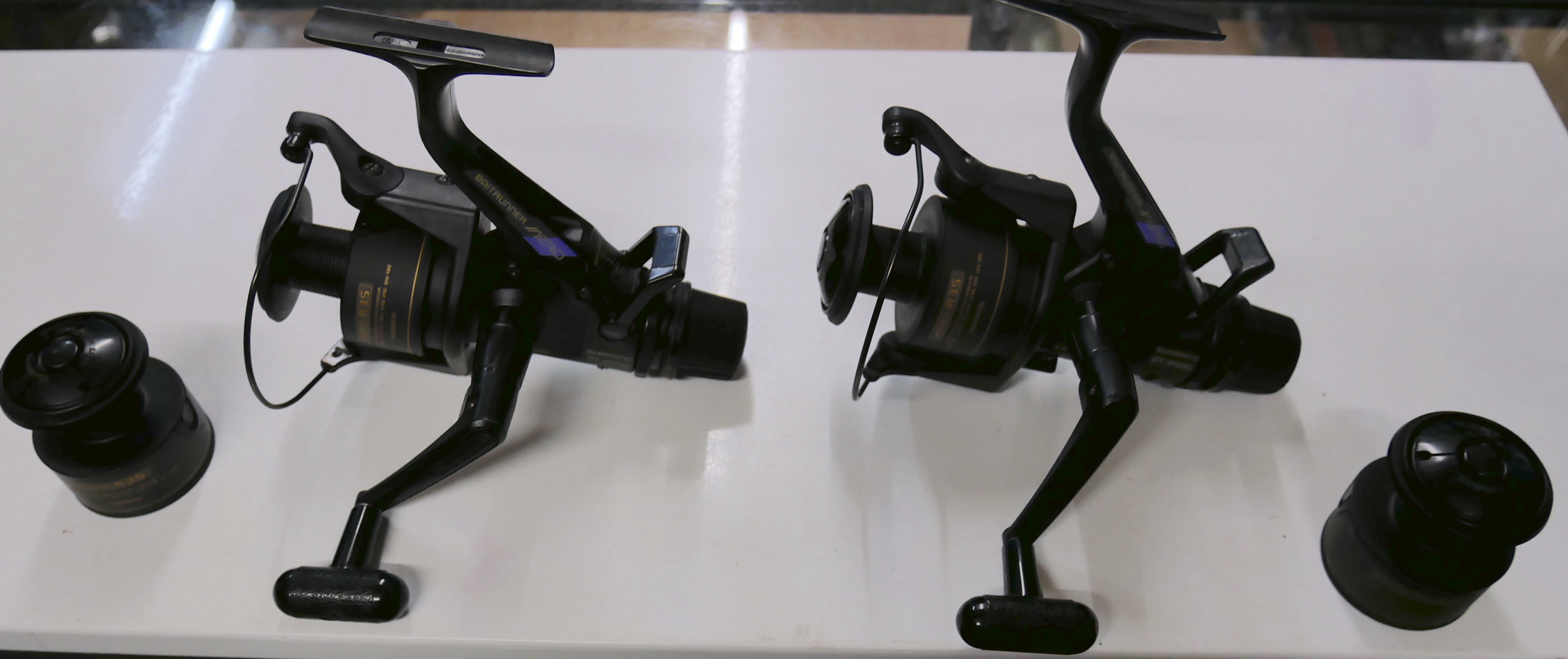 Shimano Baitrunner Aero GT 3500 Reels X2 + Spare Spools – Fish For Tackle