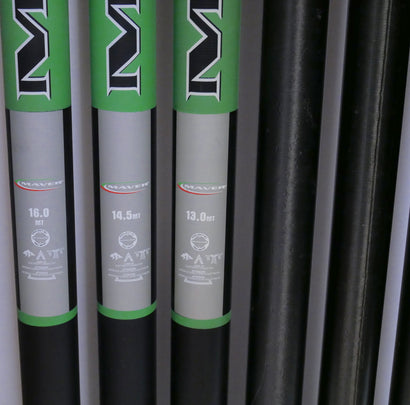 Maver Genesis 16m Pole + 5 Top Kits & 1 Cup Kit