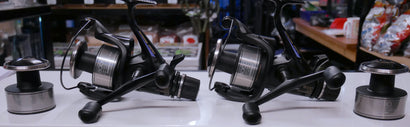 Shimano Baitrunner Aero 8000 GTE Reels + Spare Spools X2