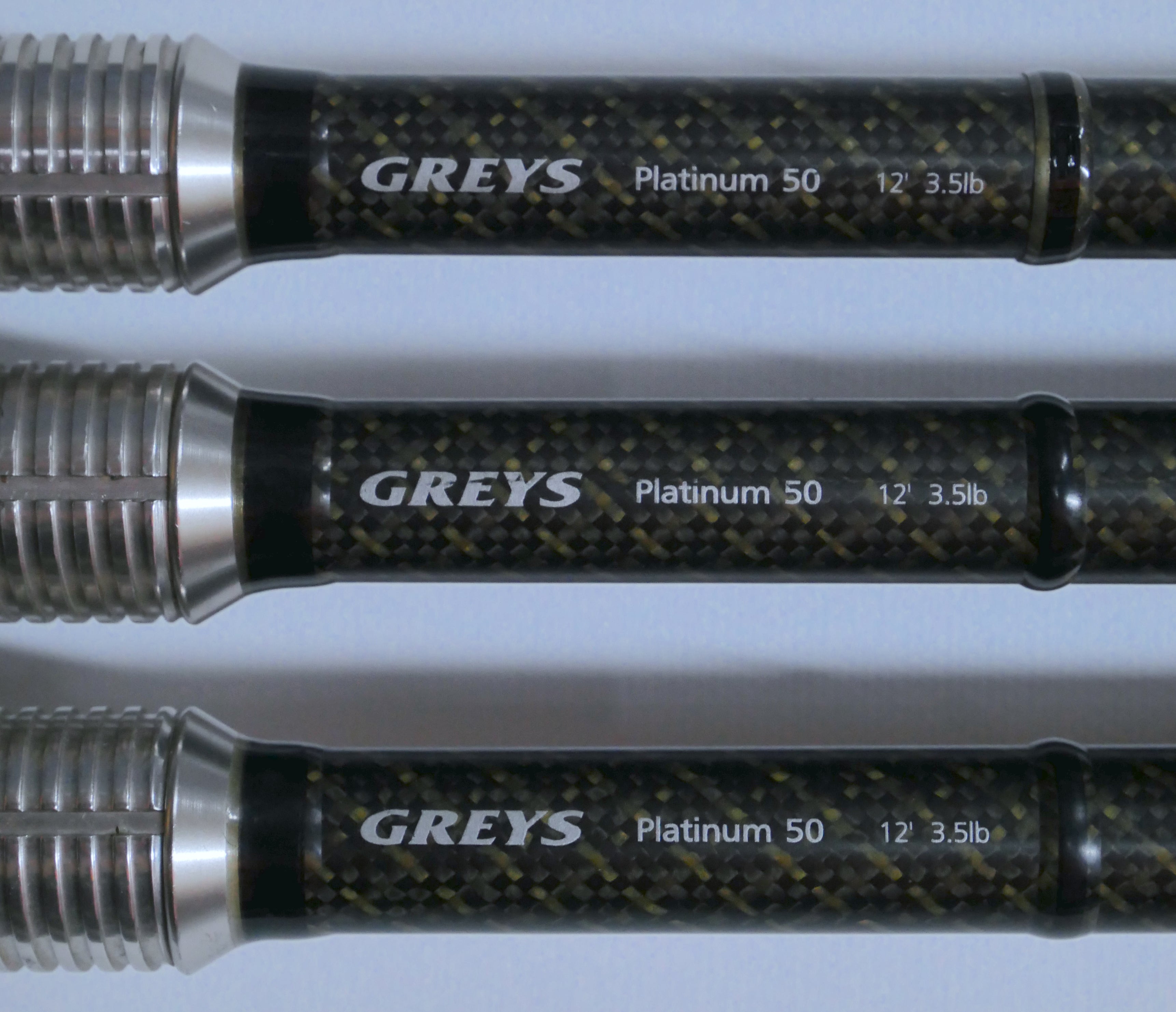Greys Platinum 50+ 12ft 3.50lb Carp Rods X3 – Fish For Tackle
