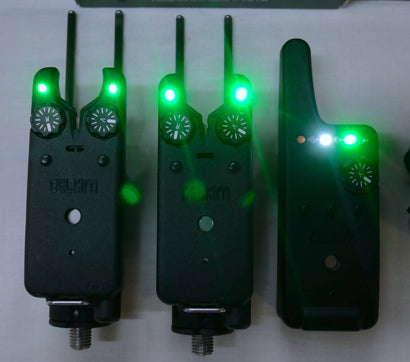 Delkim TXi-D Bite Alarms + RX-D Receiver + D-Lok V2 + Snag Ears *Ex-Display*