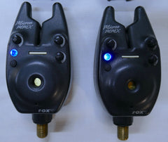 Fox Micron MMX Digital Bite Alarms Blue X2