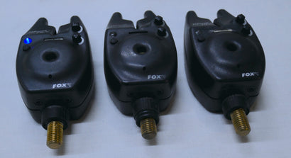 Fox Micron MX Digital Bite Alarms Blue X3