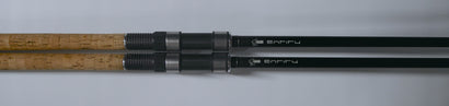 Nash Entity 12ft 3lb Cork Handle Carp Rods X2