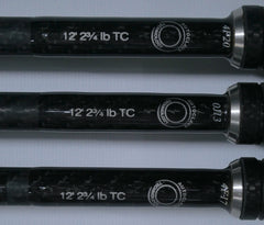 Century FBS Fat Boy Slim 12ft 2.75lb Carp Rods X3