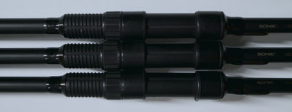Sonik SKS Black 12ft 3.00lb Carp Rods X3