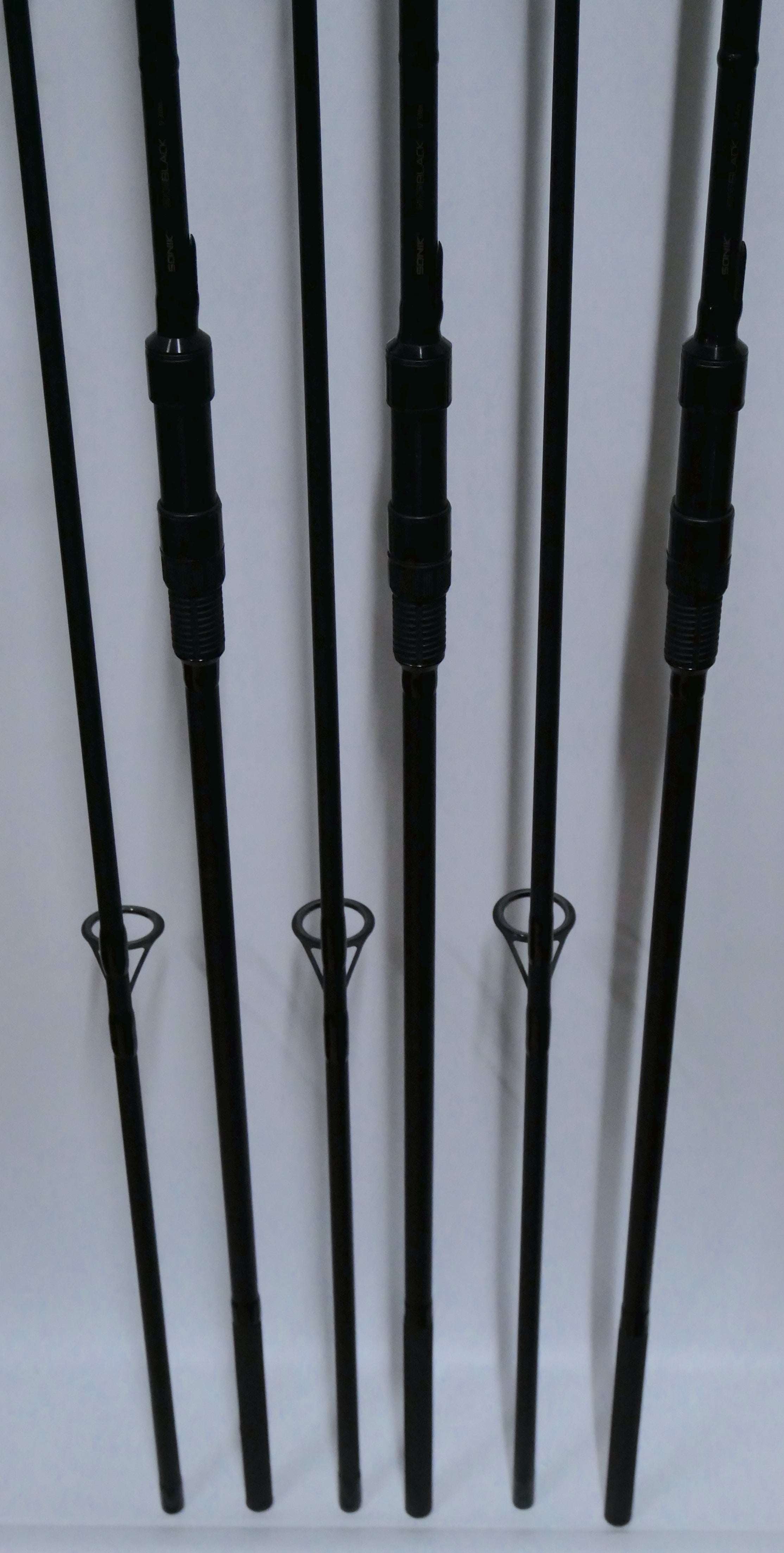 Sonik SKS Black 12ft 3.00lb Carp Rods X3 – Fish For Tackle