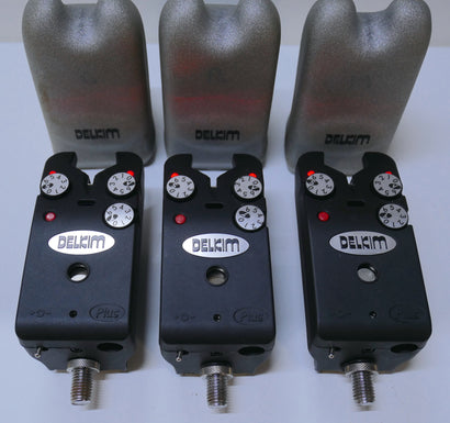 Delkim Standard 25 Plus Special Edition Bite Alarms X3