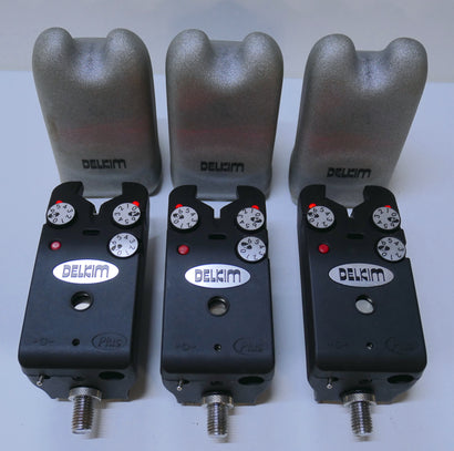 Delkim Standard 25 Plus Special Edition Bite Alarms X3
