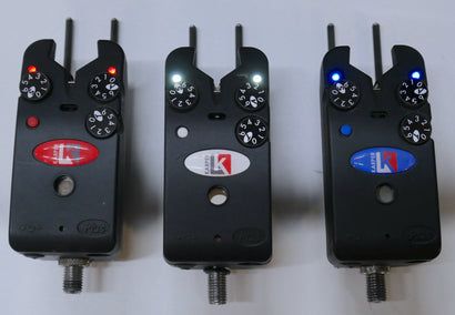 Delkim EV Plus Bite Alarms + Snag Ears X3