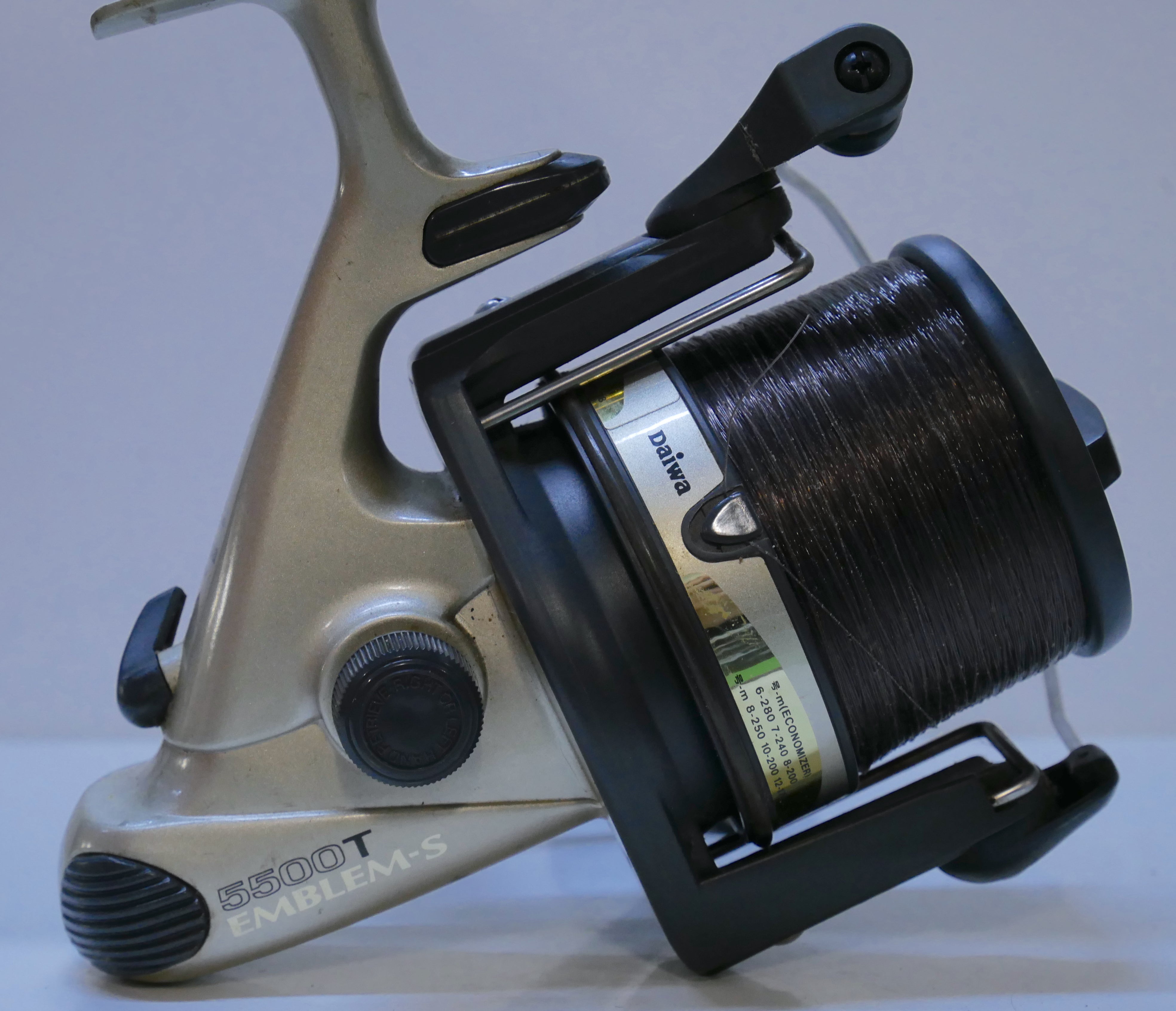 daiwa emblem pro ex 5500 spinning reel silver 5000 Reels X3 Fish For Tackle Built for the surfcaster in need of quality equipment at a fair price Daiwa Emblem-S 5500T Reels X2