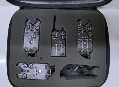 Delkim TXi Plus Bite Alarms + RX Pro Plus Receiver + Black Box