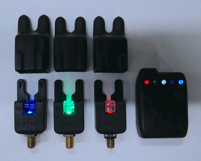 Atts i.W (Illuminated Wheel) Bite Alarms + Receiver