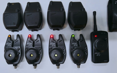 Fox Micron STR Bite Alarms X4 + Receiver