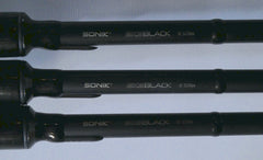Sonik SKS Black 12ft 3.25lb Carp Rods X3