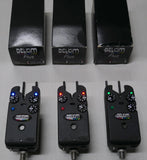 Delkim Standard Plus Bite Alarms + Snag Ears X3