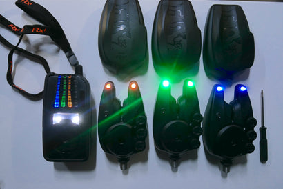 Fox Micron RX+ Bite Alarms 3 Rod Set *Ex-Display*