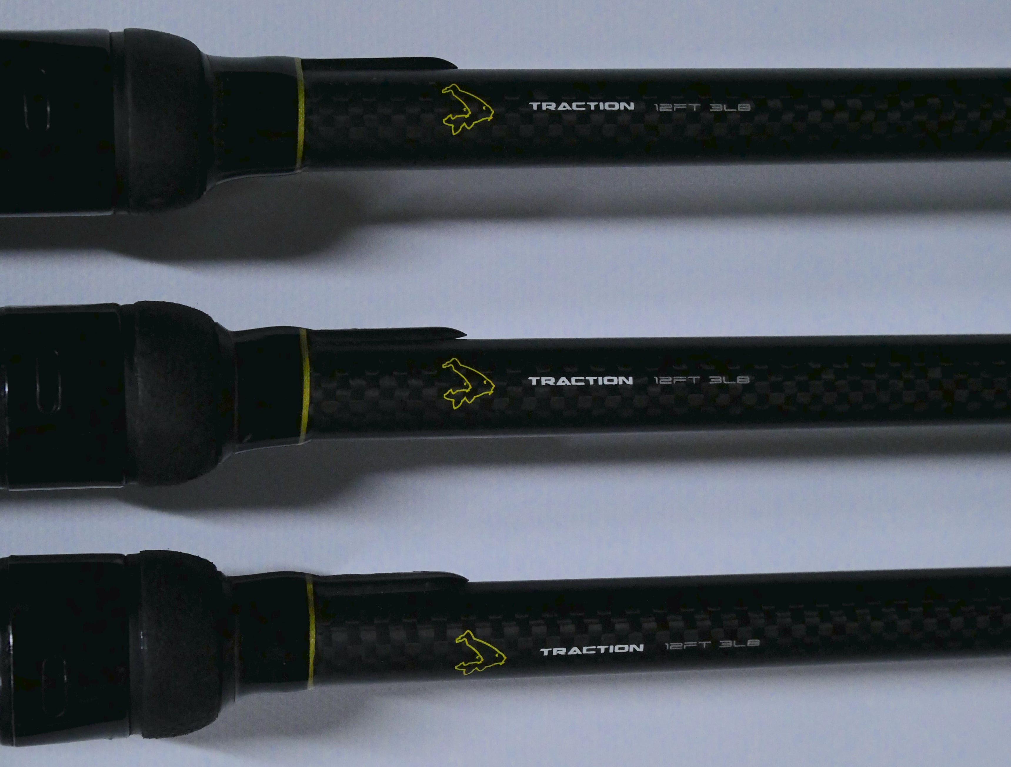Avid Traction 12ft 3.00lb Carp Rods X3 – Fish For Tackle